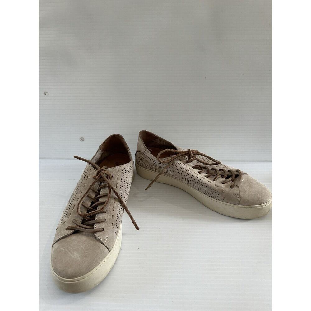 Frye Gray Lena Perforated Leather sneakers 9.5m